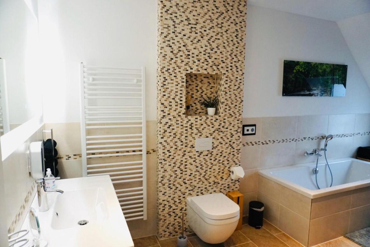 Fewo26 Im Sagenharz - Stilvolles Family-Apartment, 2 Sz, Klimaanlage, Wlan, Netflix & Free Parking Thale Exterior photo